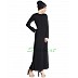 A-line inner abaya- Black A-line inner abaya- Black